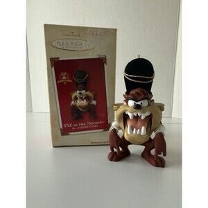 TAZ as the Nutcracker Looney Tunes 2003 Hallmark TASMANIAN DEVIL Ornament